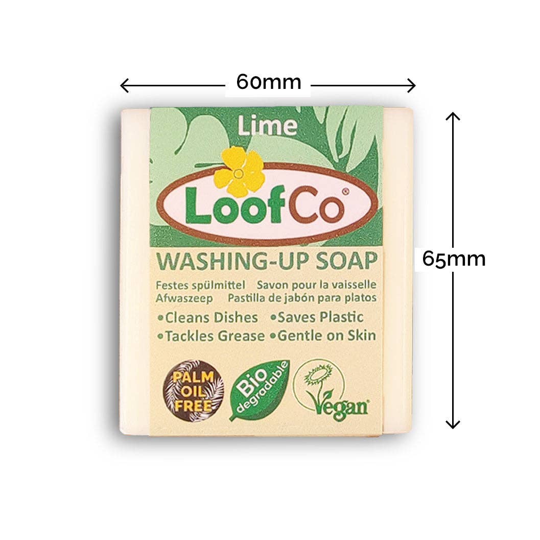 Dish Washing Soap Bar | Palm Oil Free | Lime