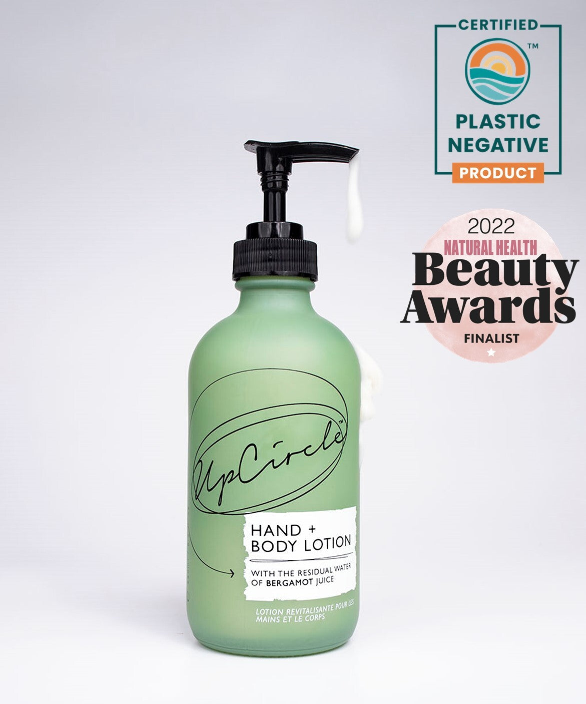 Vegan, Eco Friendly Hand + Body Lotion with Bergamot + Vitamin E