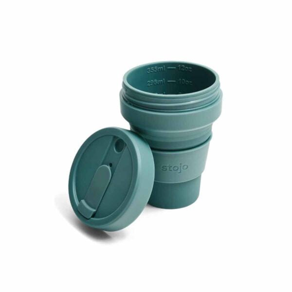 Stojo Collapsible Pocket Cup - Eucalyptus