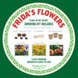 Frida's Flowers. Eco Grow Your Own Plant, Gardening Kit.