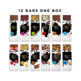 12 Bars one box! Plant Based Vegan Chocolate Bars