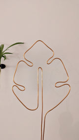 Monstera Shaped Trellis/Plant Support - Gift Ready