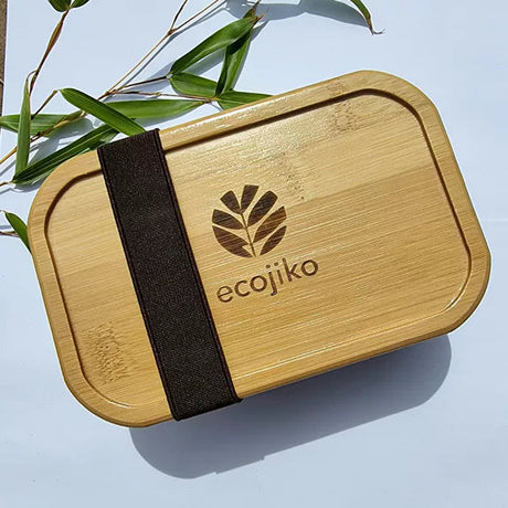 Lunchbox Natural Sustainable Bamboo & Stainless Steel