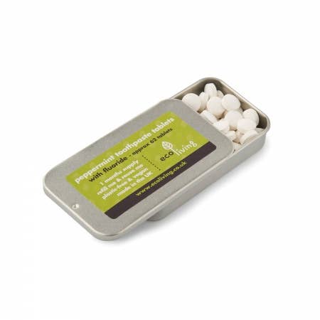 Toothpaste Tablets -   TIN -with Flouride