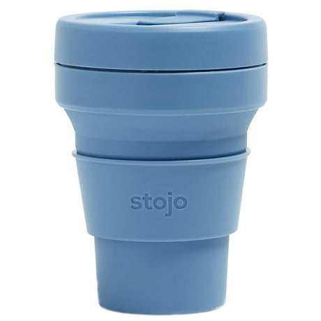 Stojo Collapsible Pocket Cup - Steel Blue